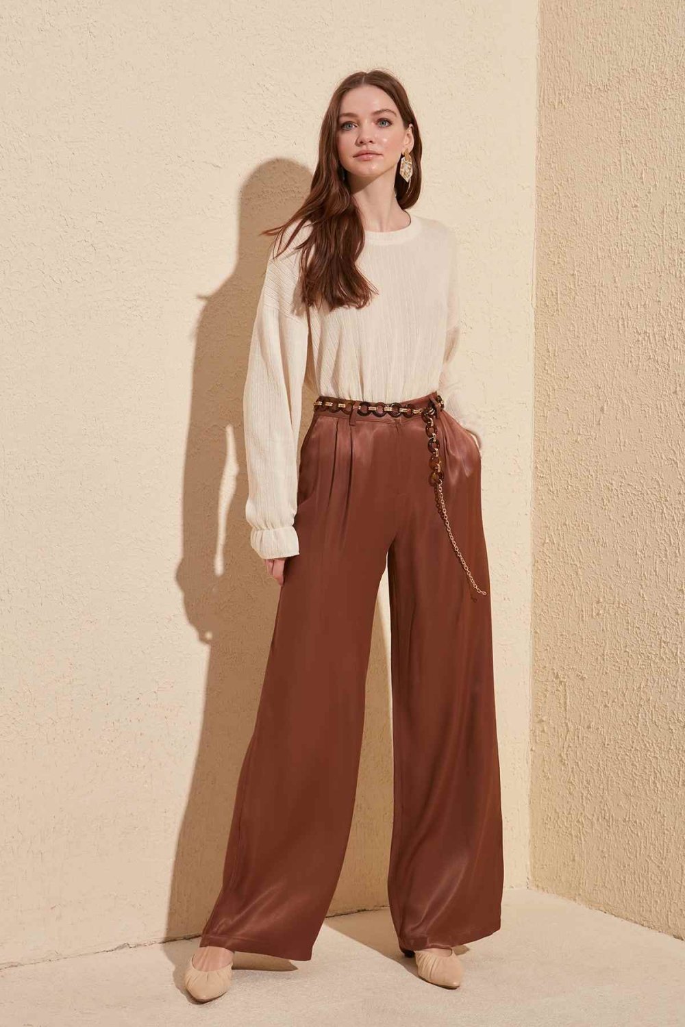 Синие брюки Street Style 2020