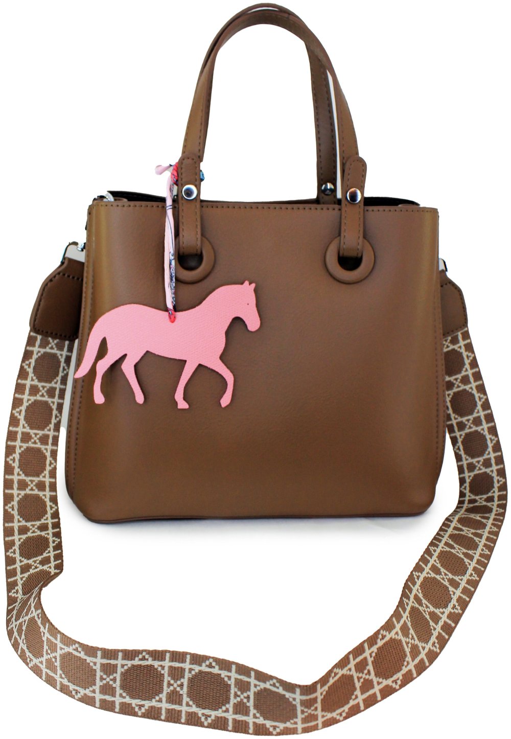 Сумку кожа с лошадью