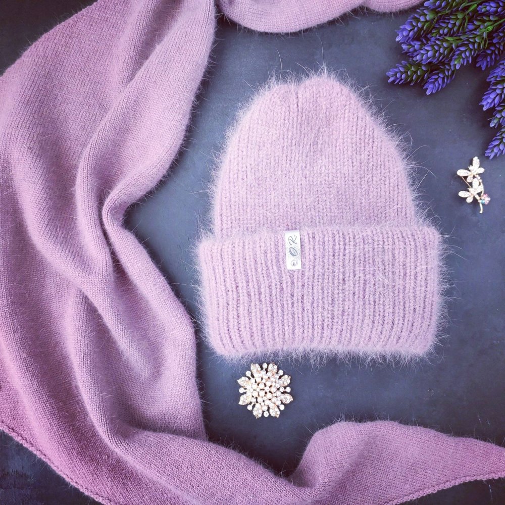 Шапка такори из пуха норки