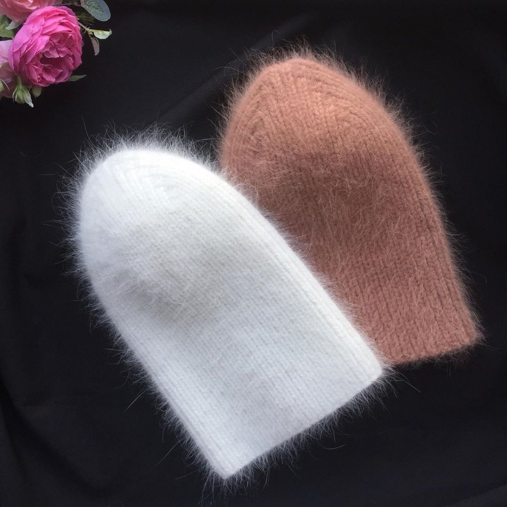 Шапка из пуха норки