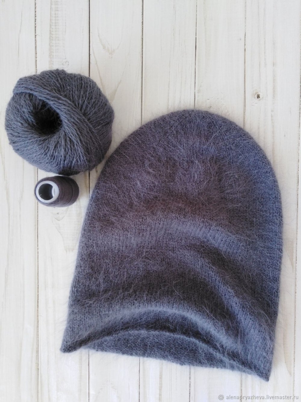 Шапочка бини, пух норки