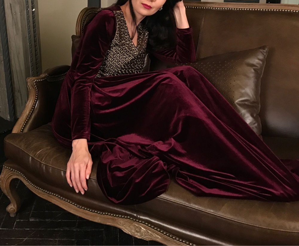 Летнее узбекское платье