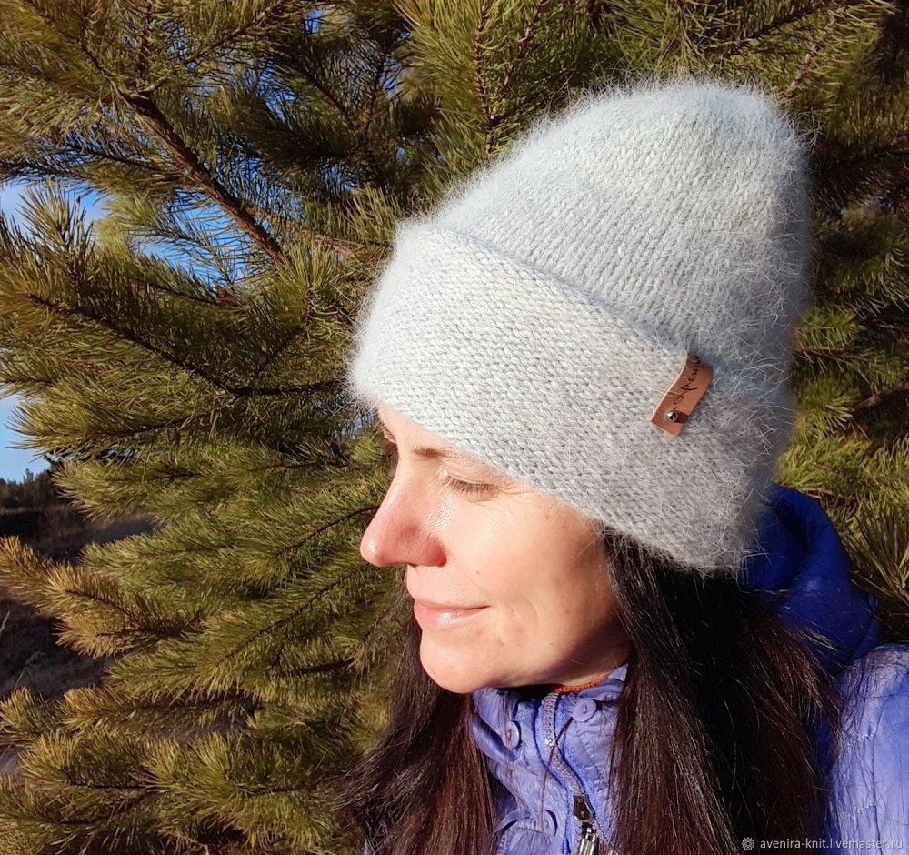 Шапка из пуха норки