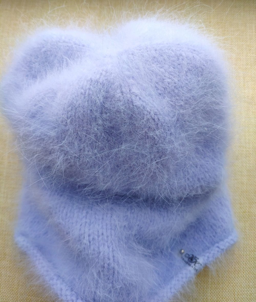 Шапка из пуха норки