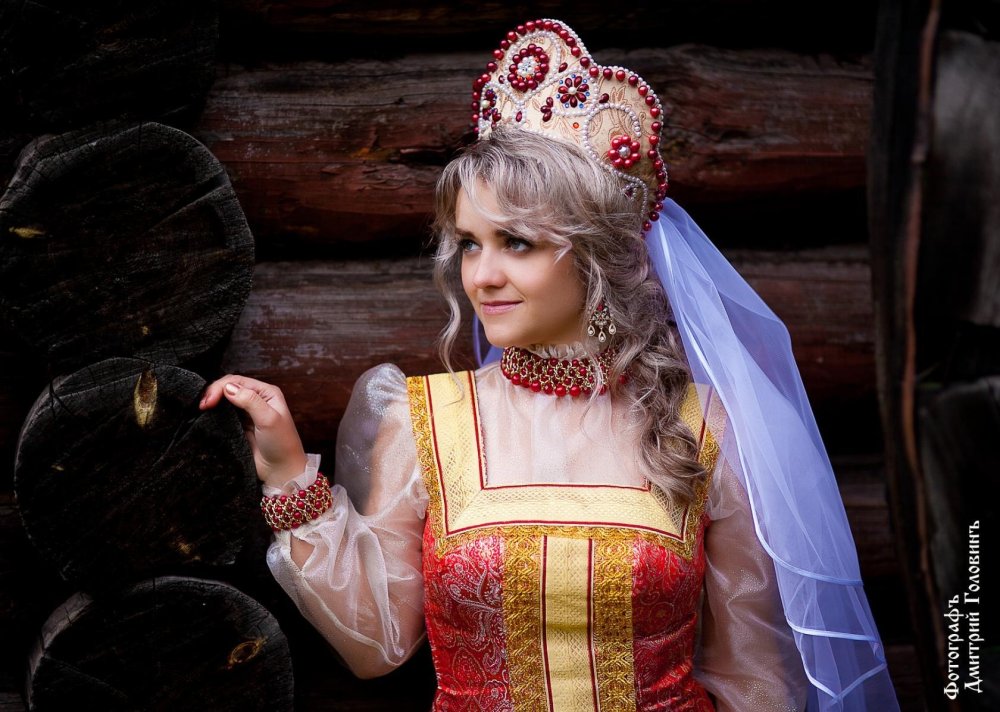 Наряды русских красавиц