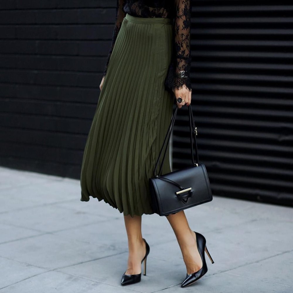 Плиссированная юбка