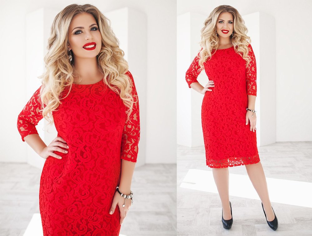 Платье гипюровое 52 54