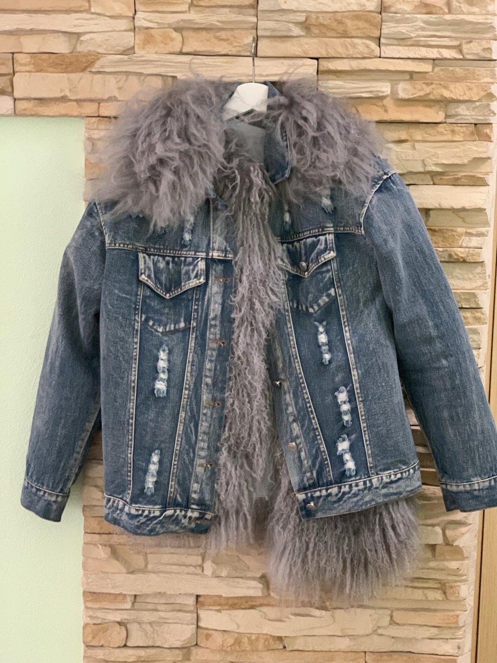 Парка Acasta с мехом ламы