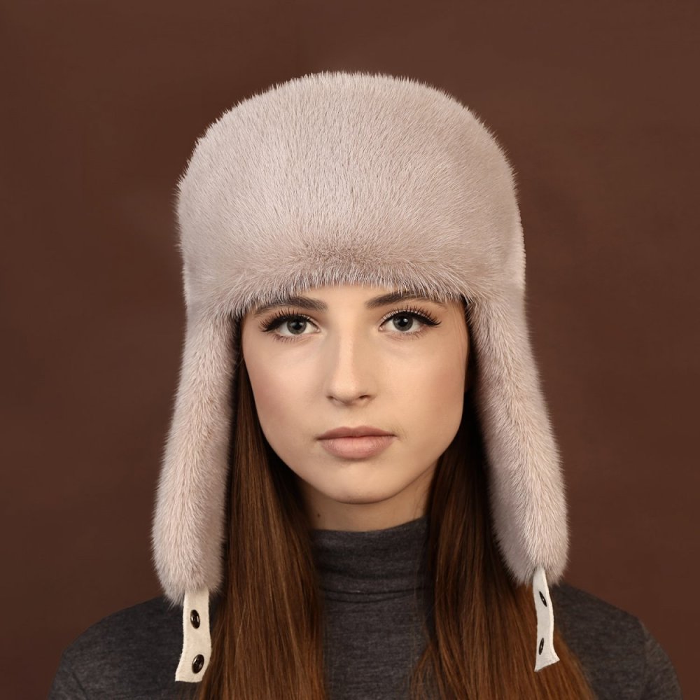 Шапка снопик вязаная