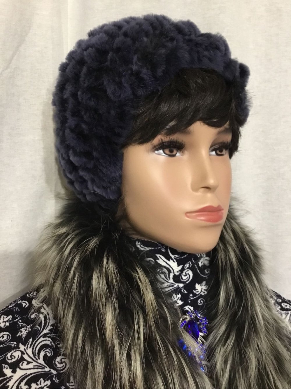 Шапка Патрисия из кролика