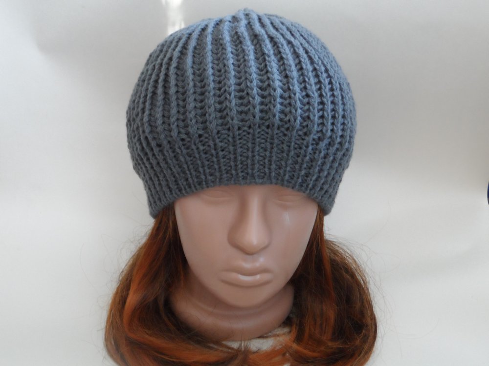 Шапка бини полупатентной резинкой