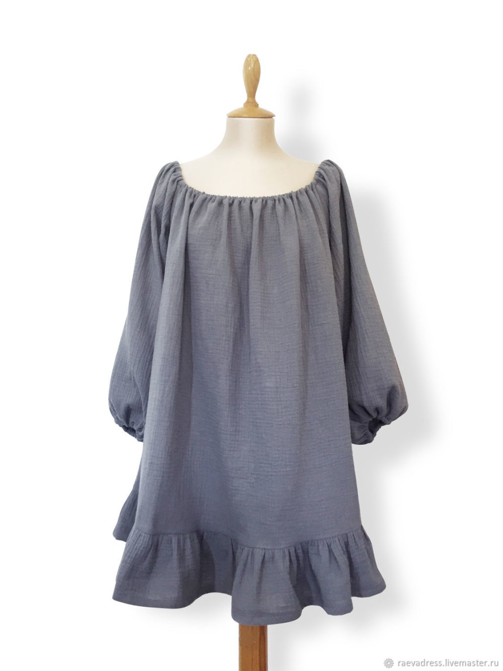 Платье из муслиновые