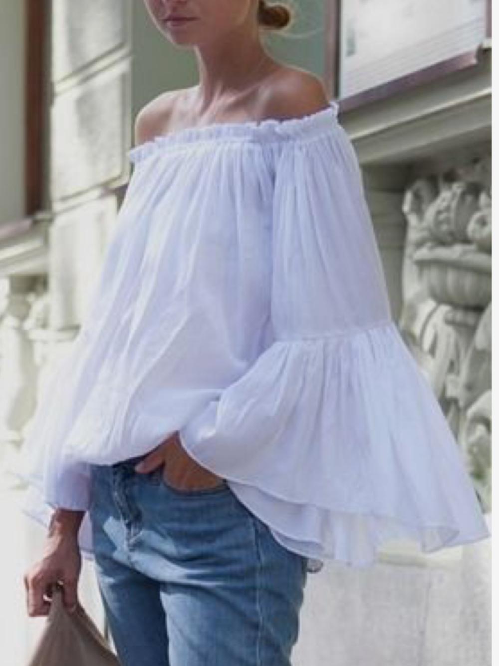 Летнее платье из муслина