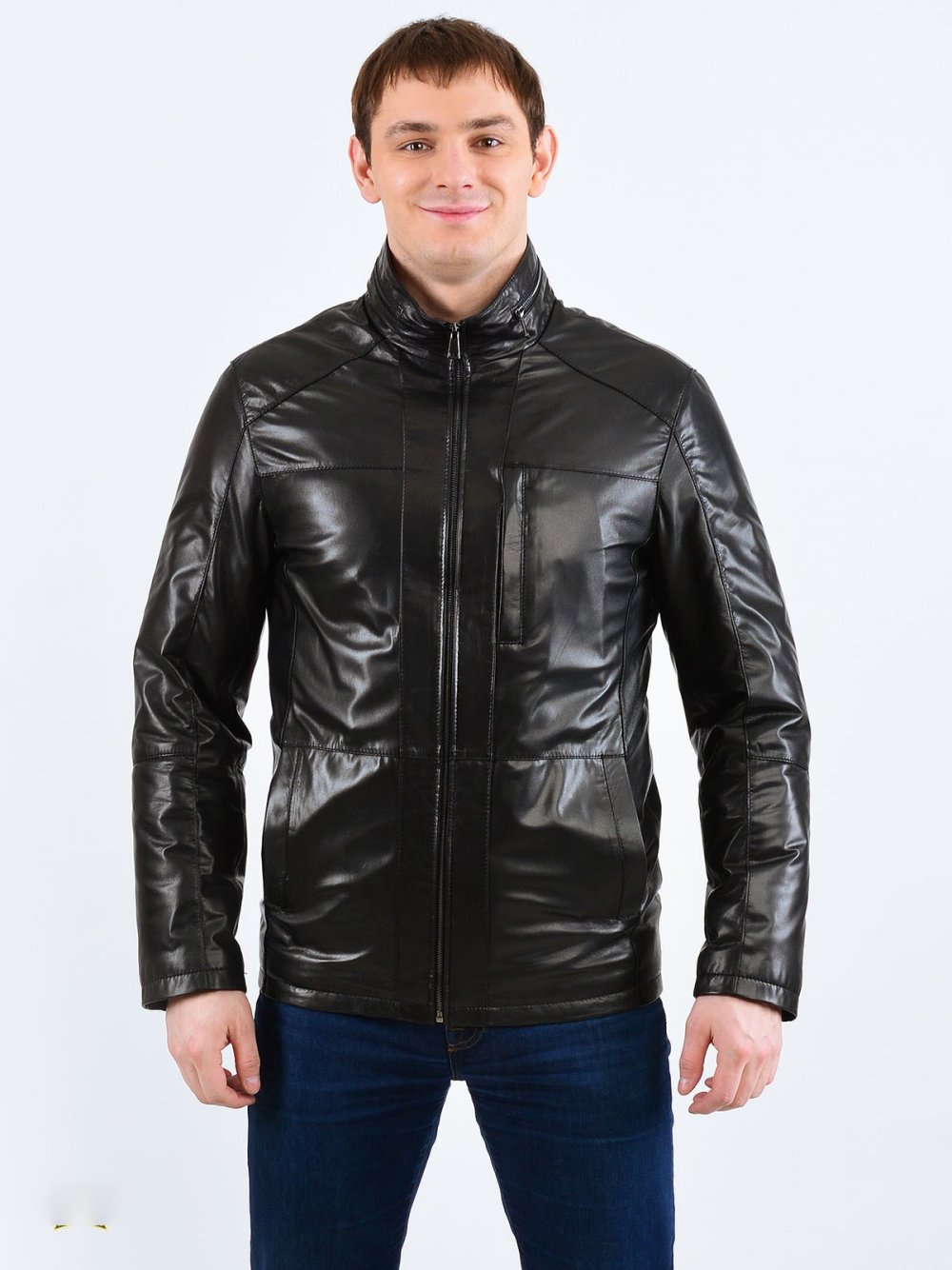 Кожа куртка мужская