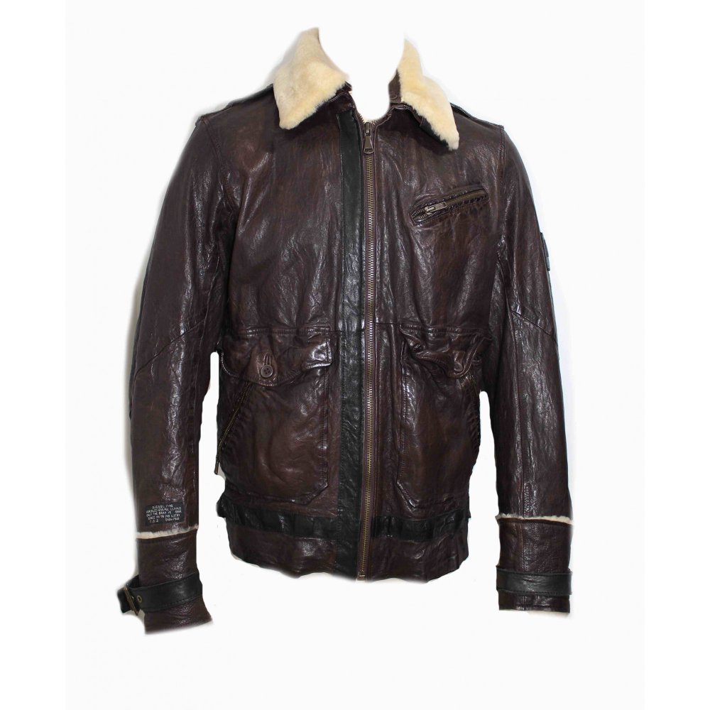 Куртка кожаная Officine Vinci - Richie (Style - 015)