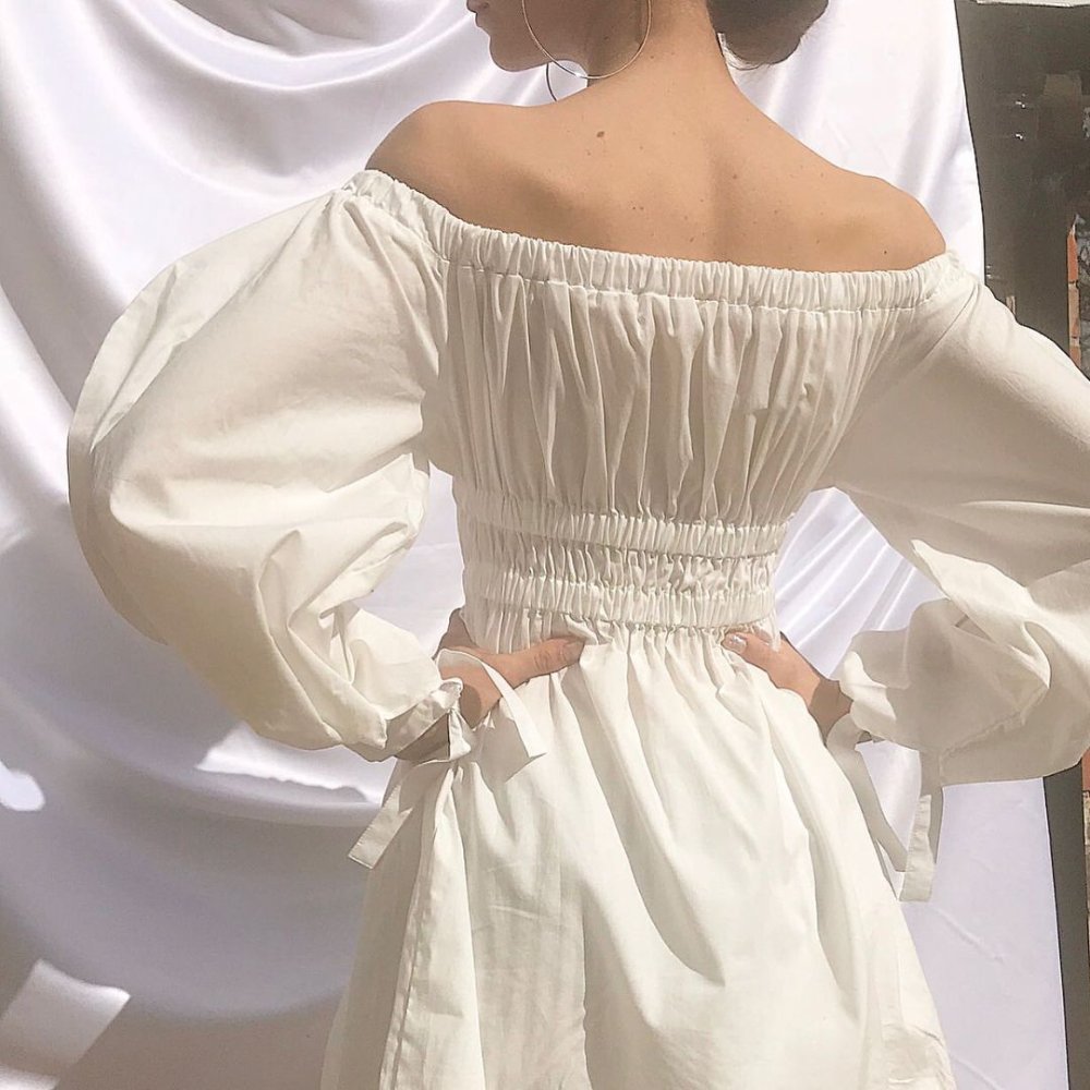 Длинное романтичное платье