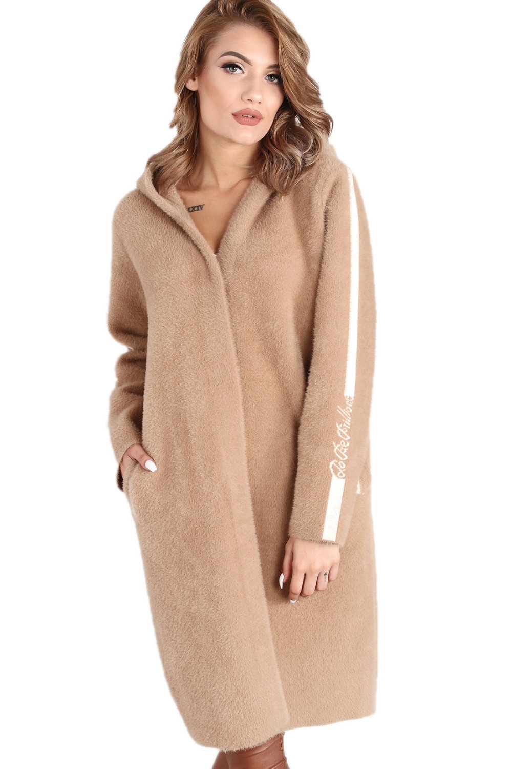 Rina Fashion пальто альпака