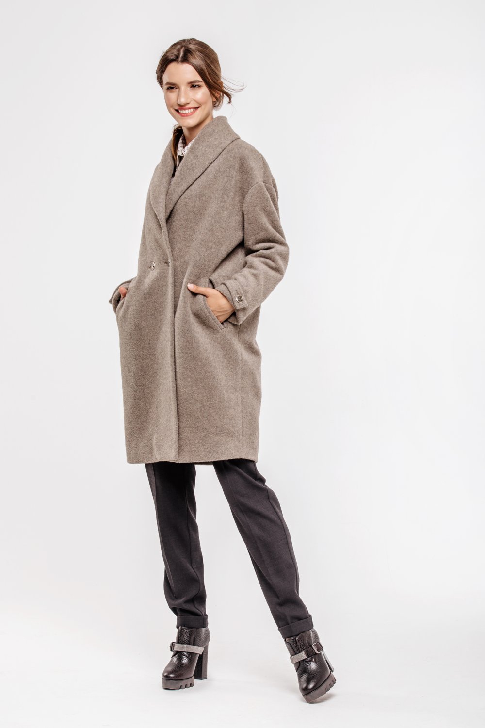 Ferrucci пальто альпака