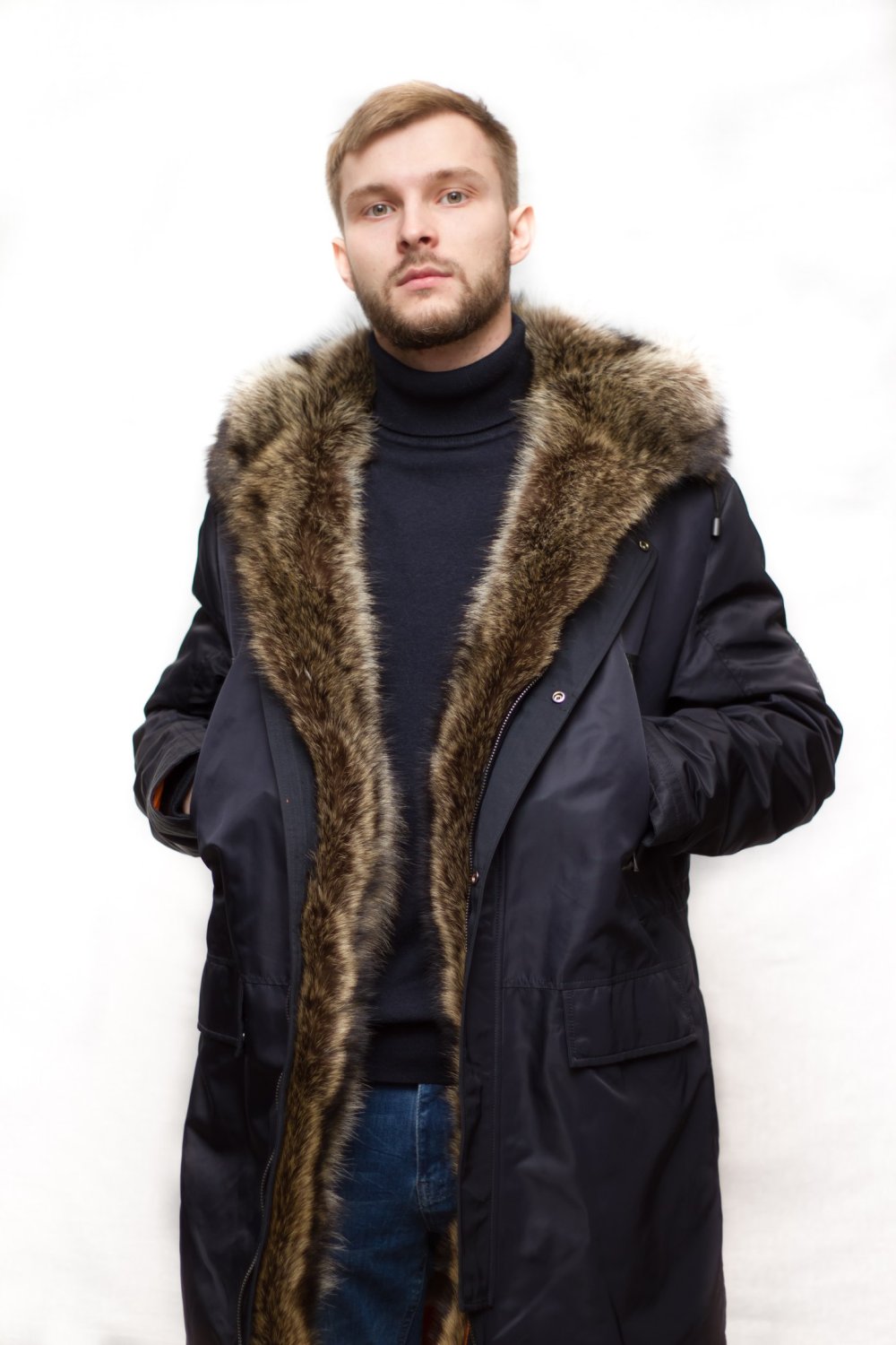 Мужские кожаные куртки с мехом на САДОВОДЕ