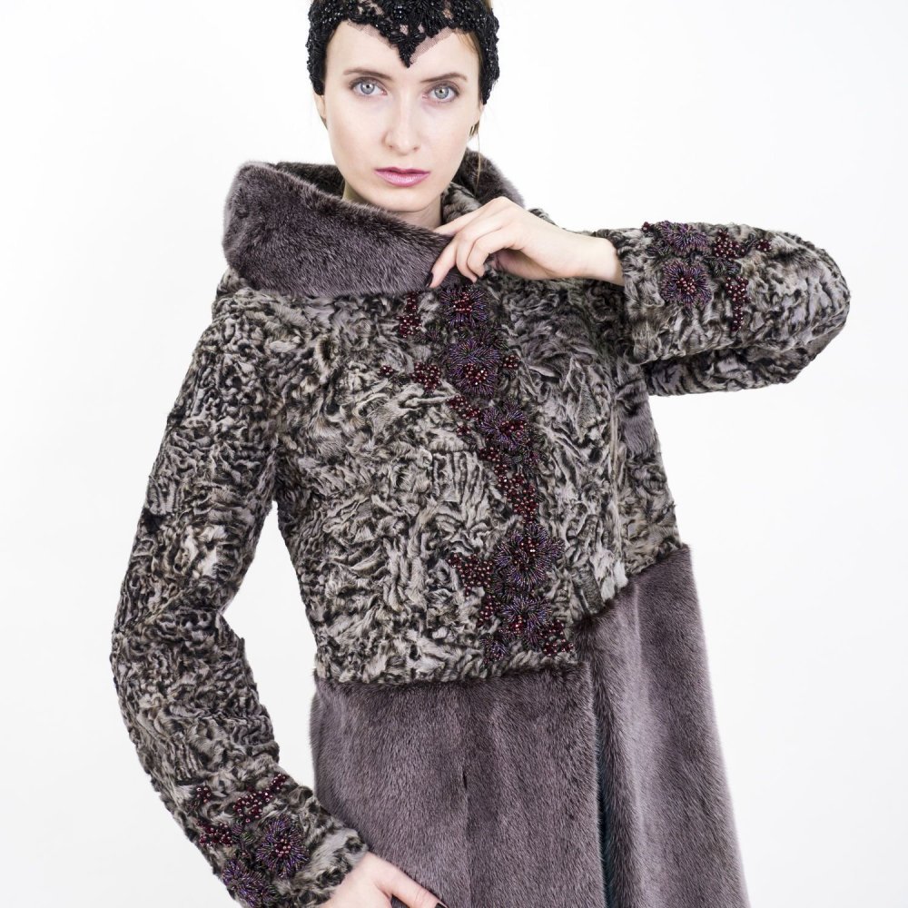 Полушубок из каракуля Каляев