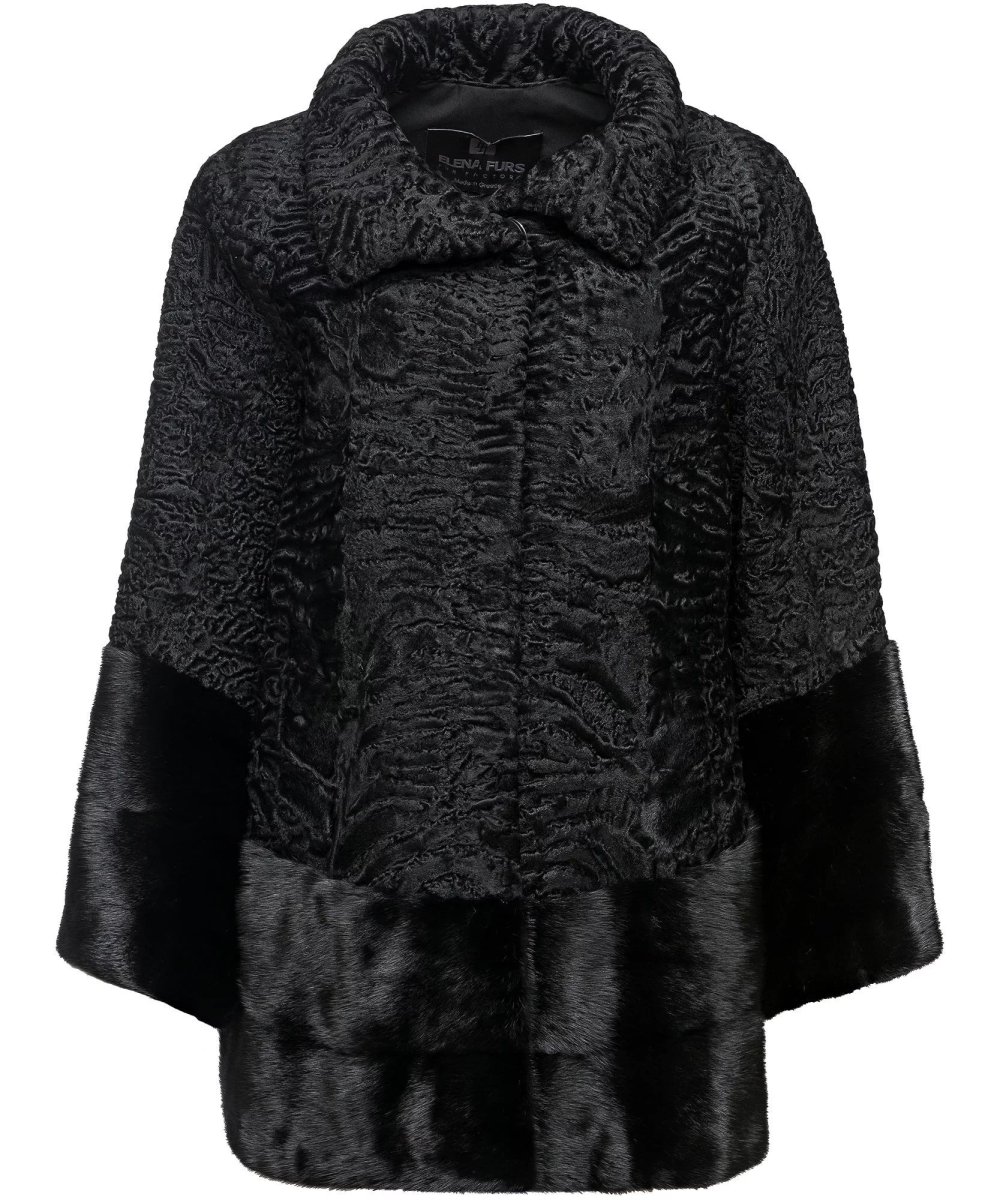 Куртка из каракуля женская