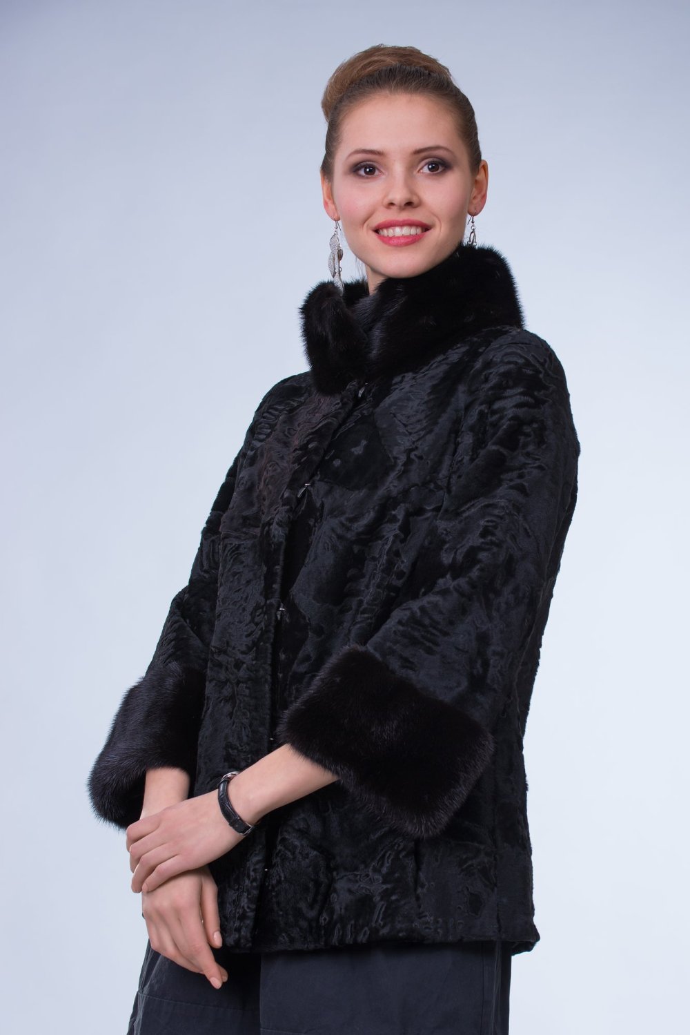 Куртка из каракуля