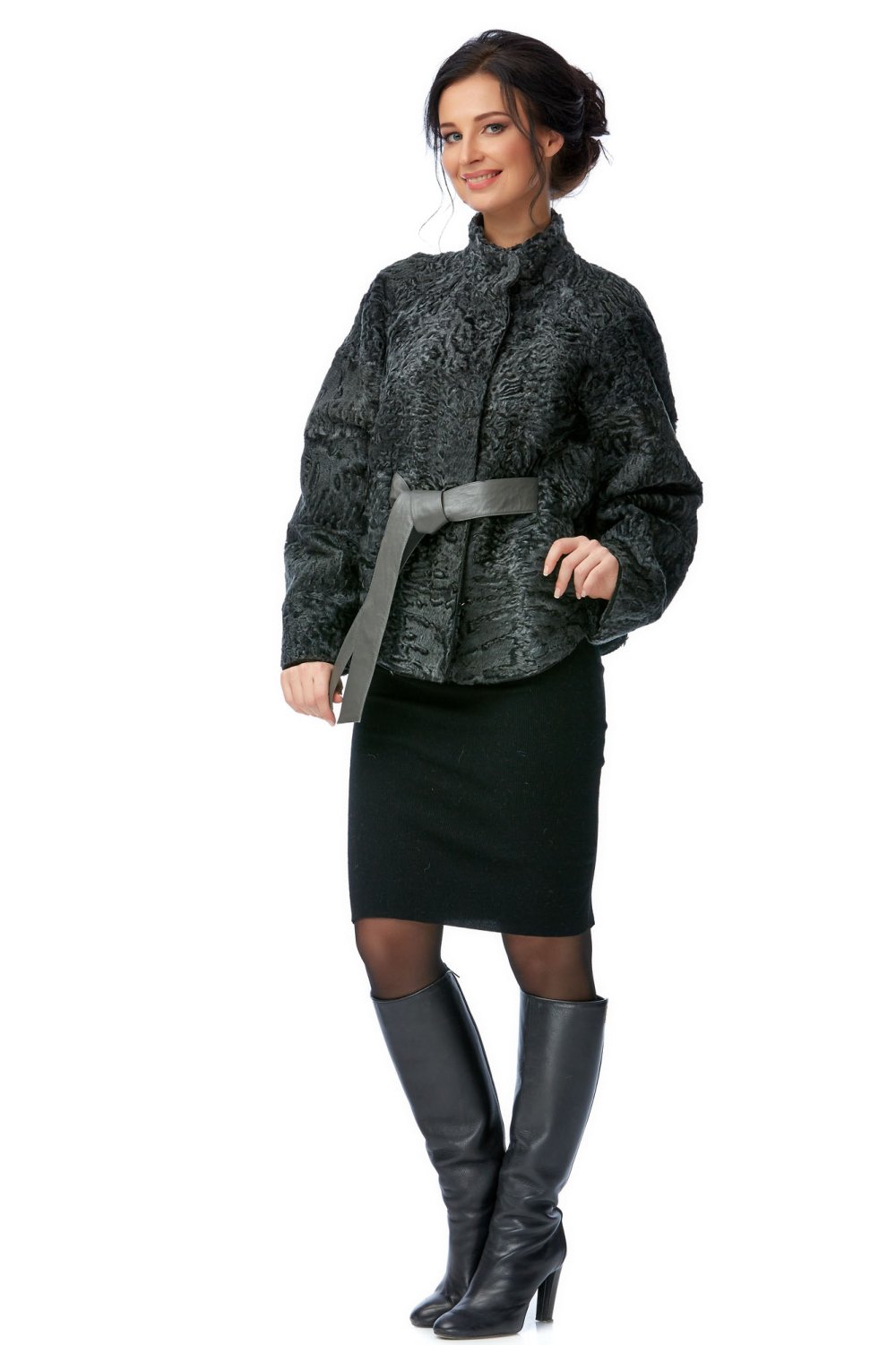 Каракулевое пальто Дольче Габбана