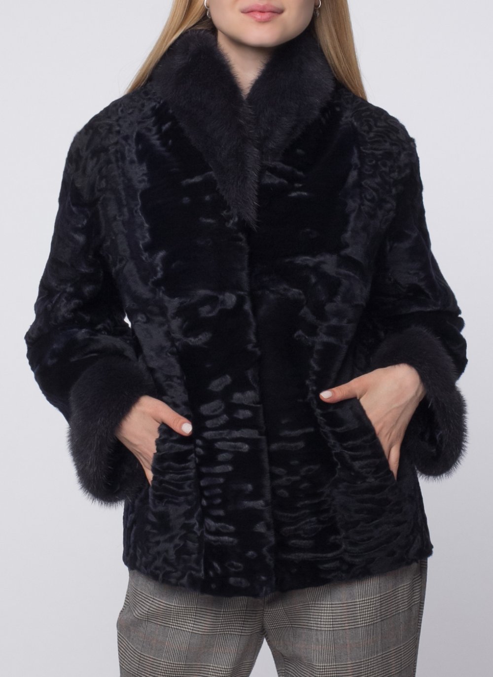 Куртка из каракуля