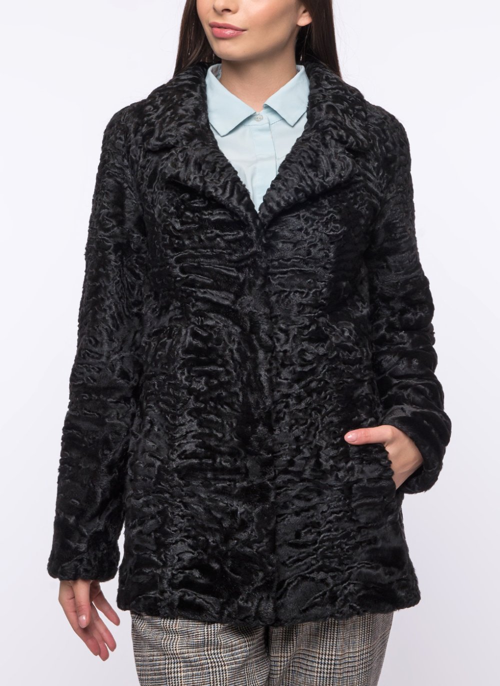 Шуба каракуль летучая мышь