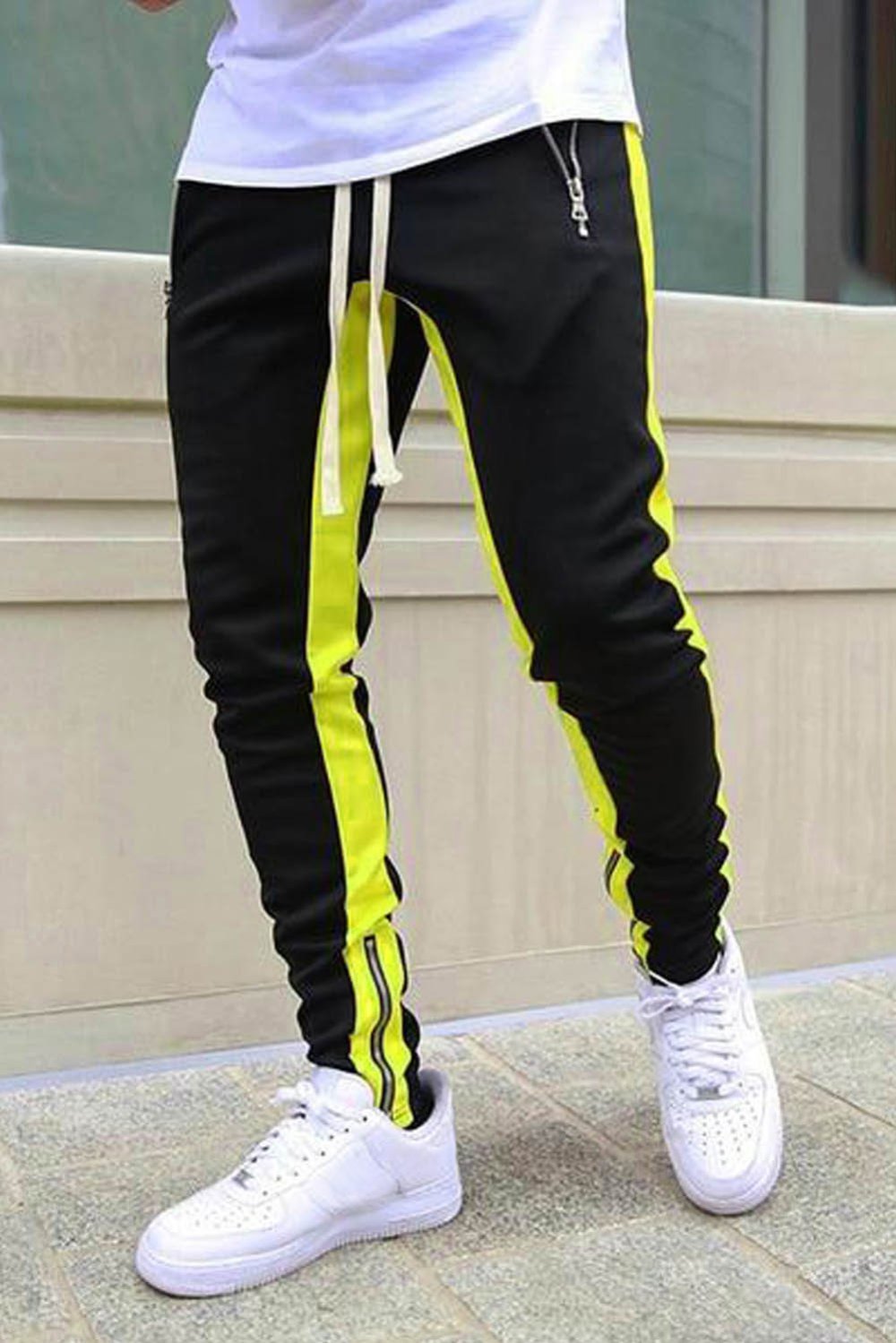 Лосины с белыми лампасами