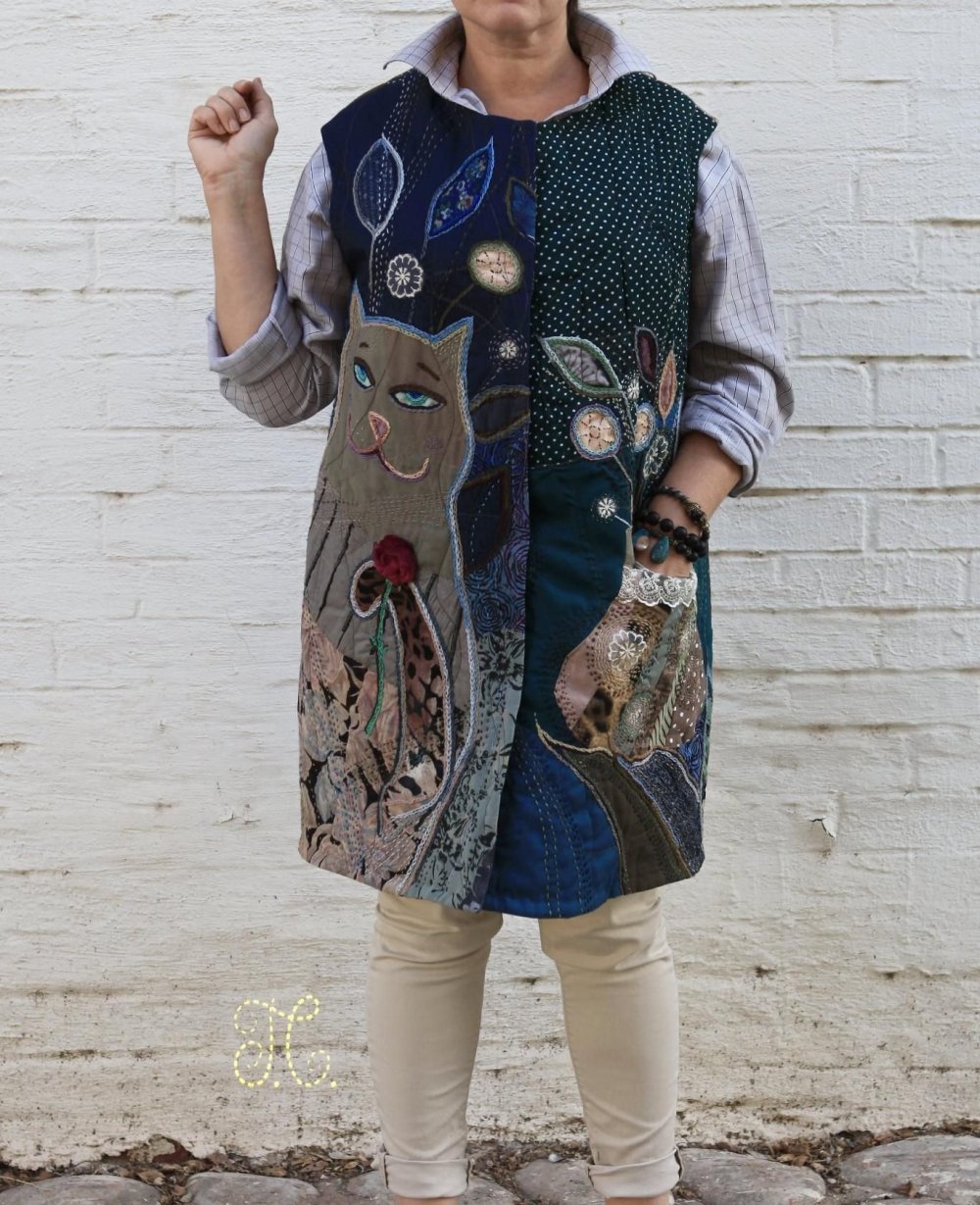 Одежда в стиле пэчворк