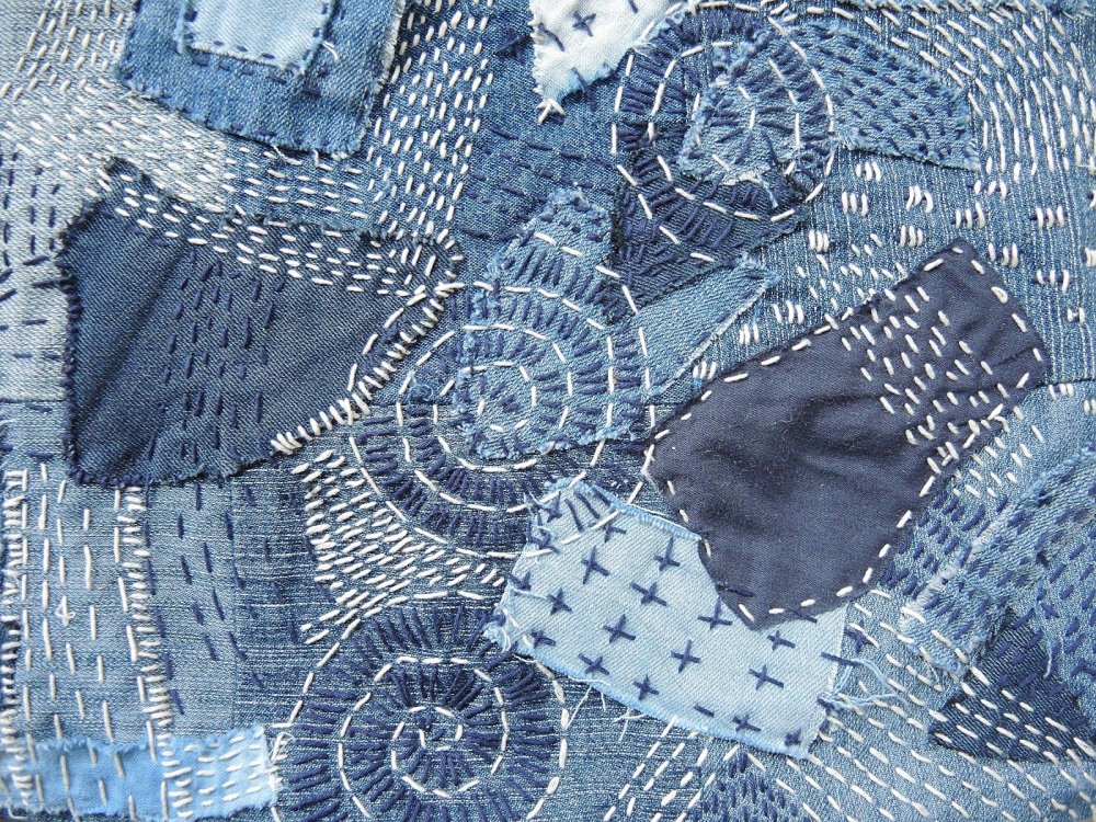 Пэчворк джинса