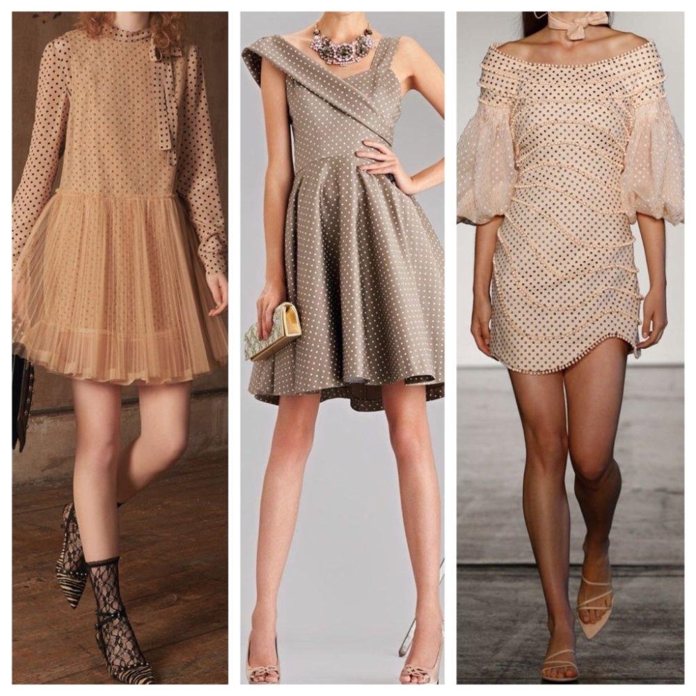 Образ с бордовыми ботильонами