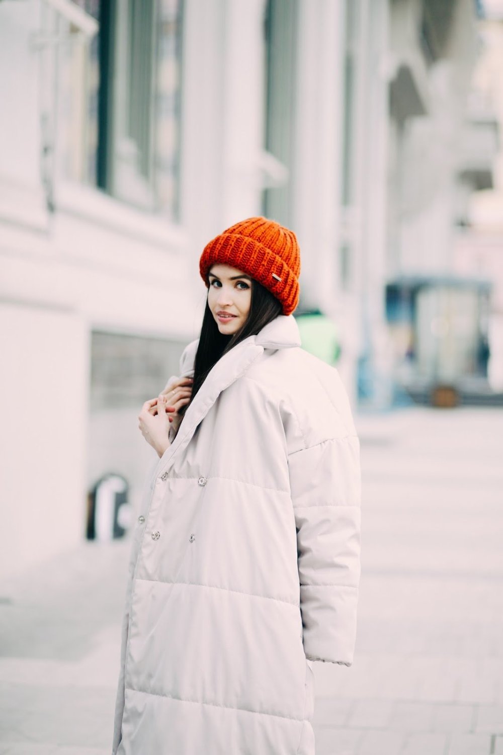 Образы с объемной курткой