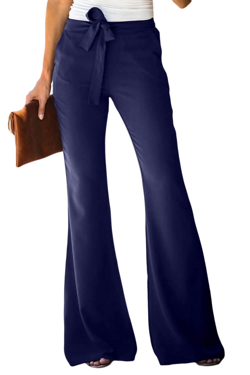 Брюки клёш женские джинсы