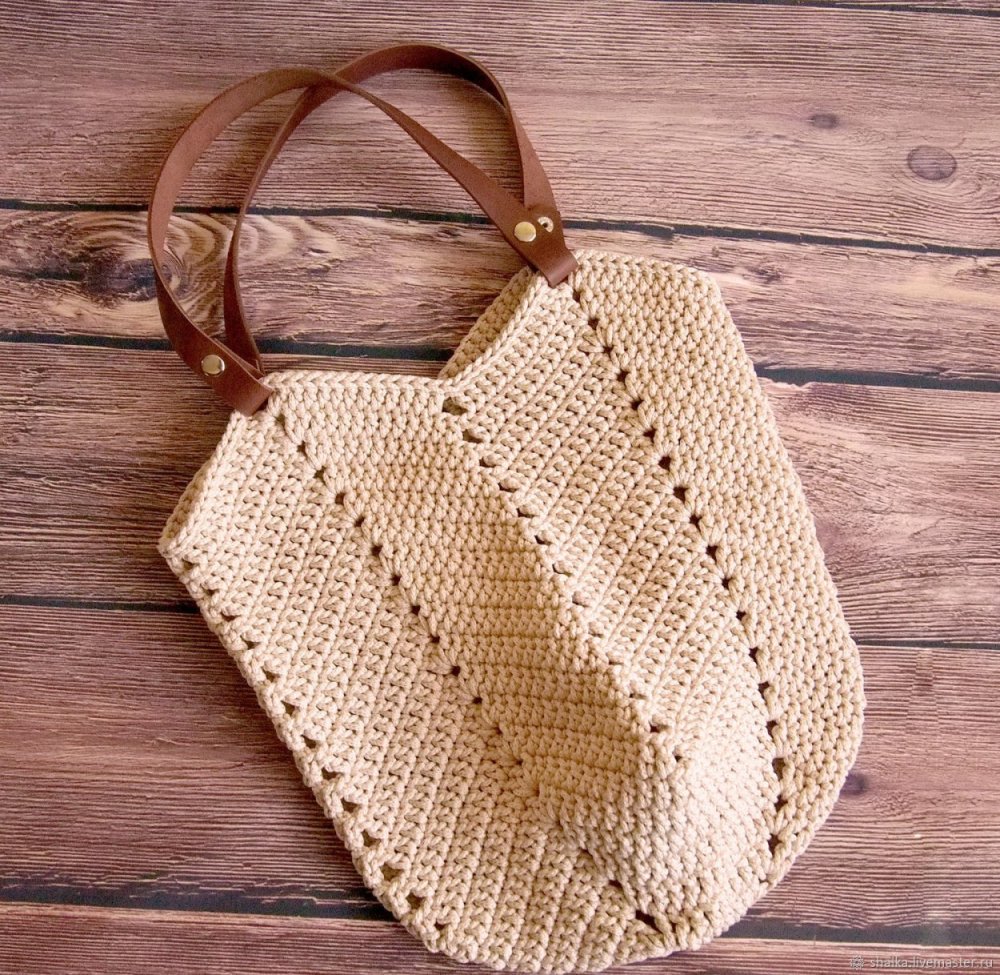 Круглая сумка из полиэфирного