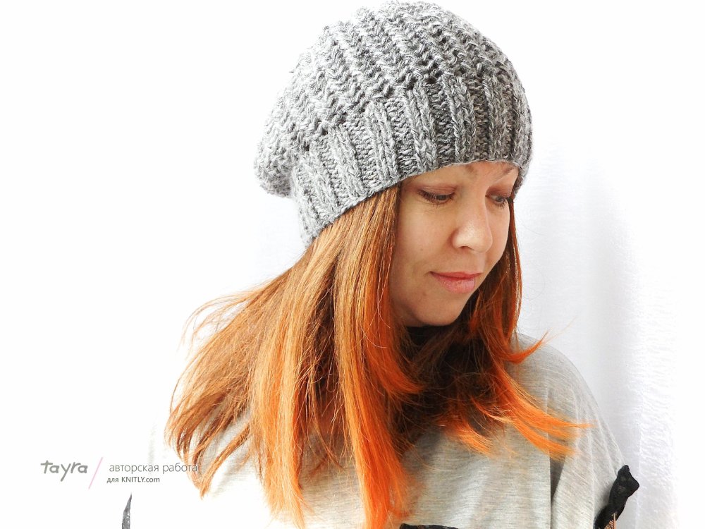 Шапка жаккард звезды