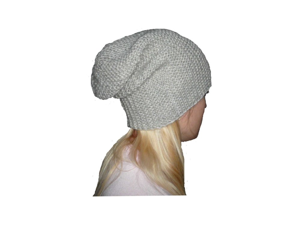 Шапка резинкой 2x2