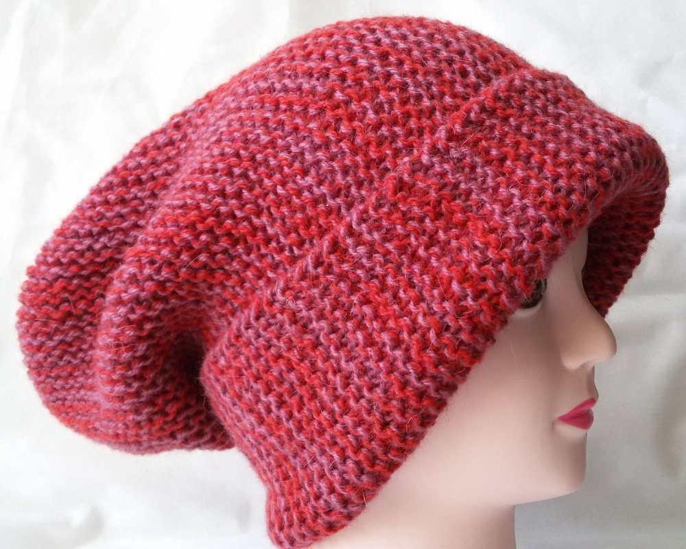 Шапки длинные в стиле Fair Isle