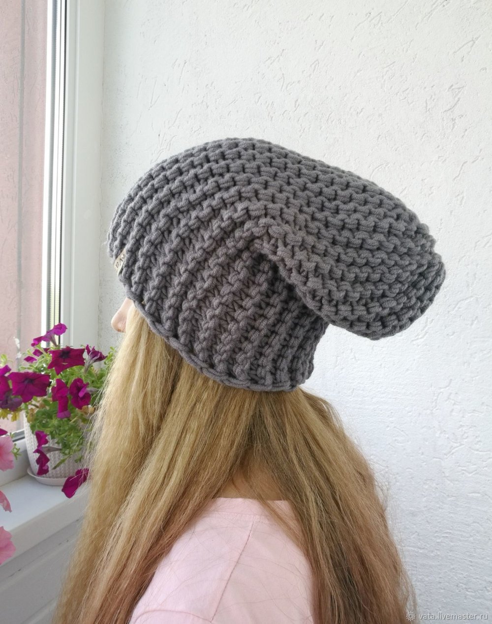 Чульо Перуанская шапка синяя