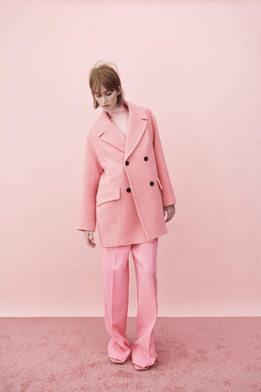 Серый кашемир короткий