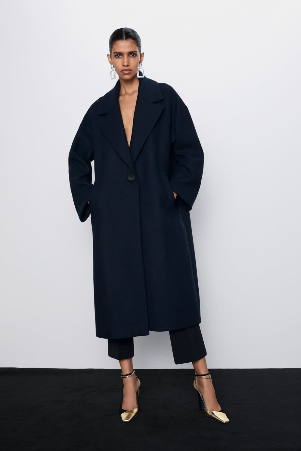 Пальто оверсайз и описание