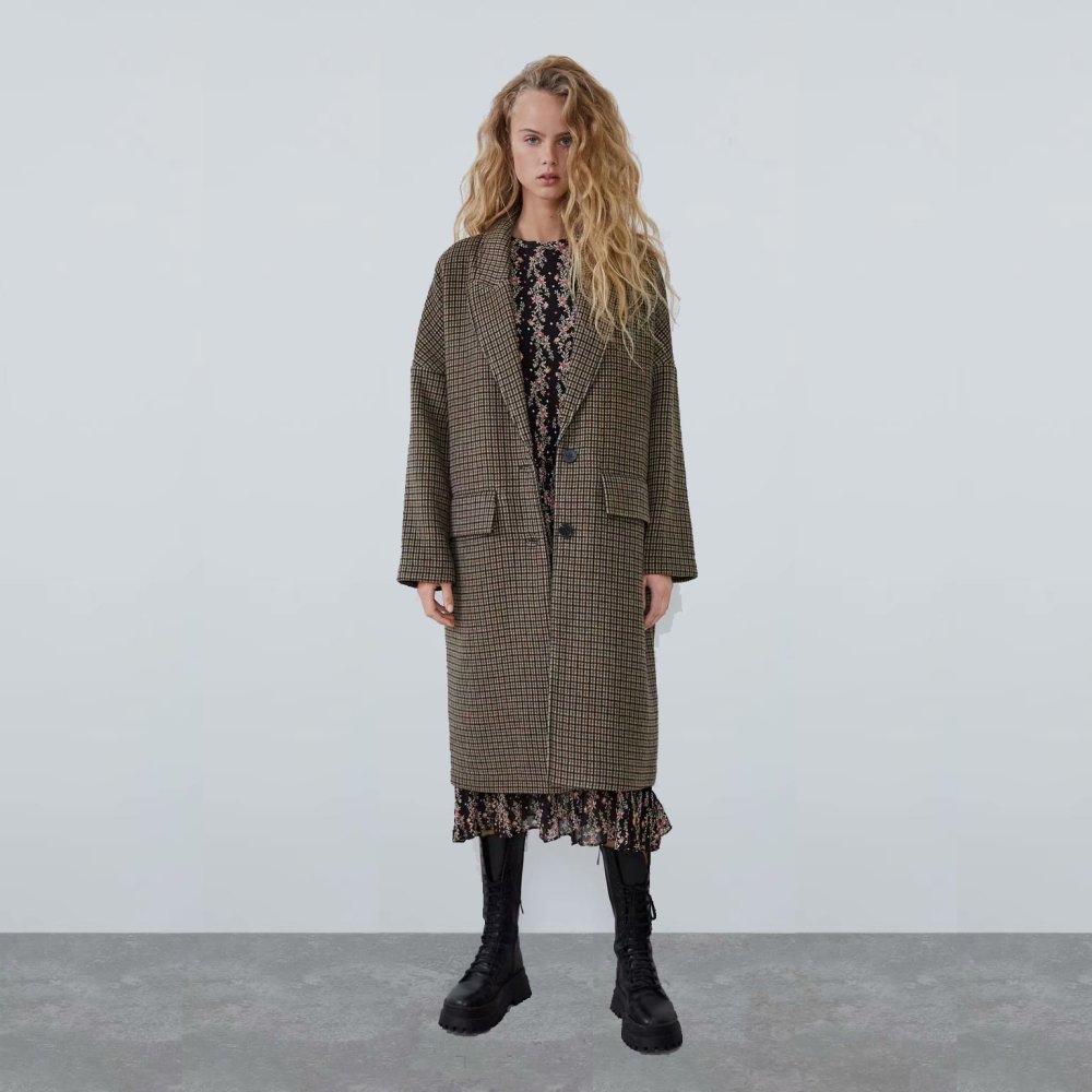 Пальто оверсайз женское