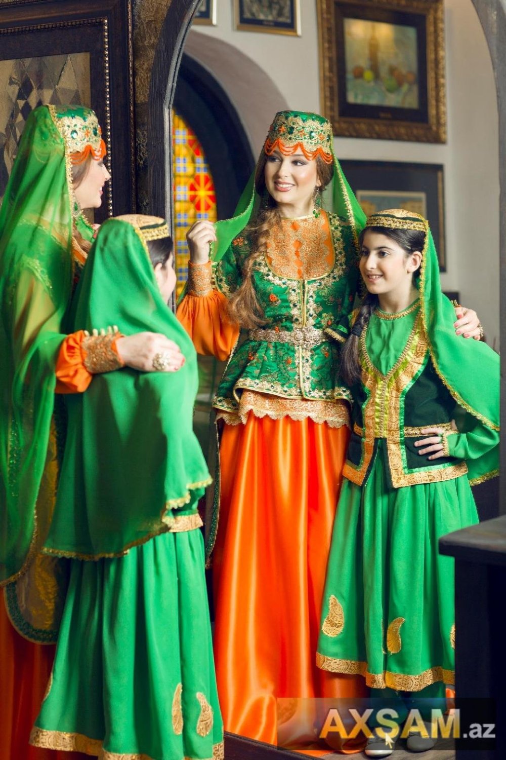 Национальная одежда Ахыска турков