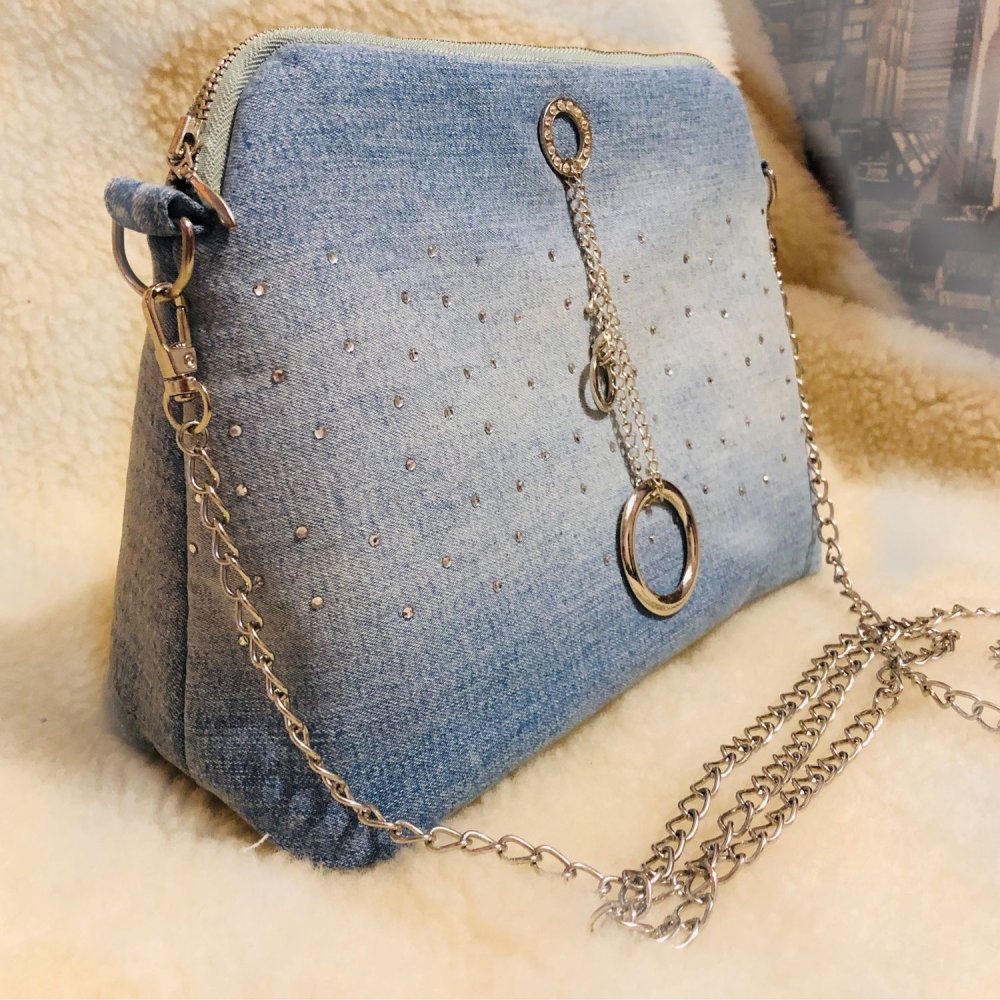 Стильные джинсовые сумки