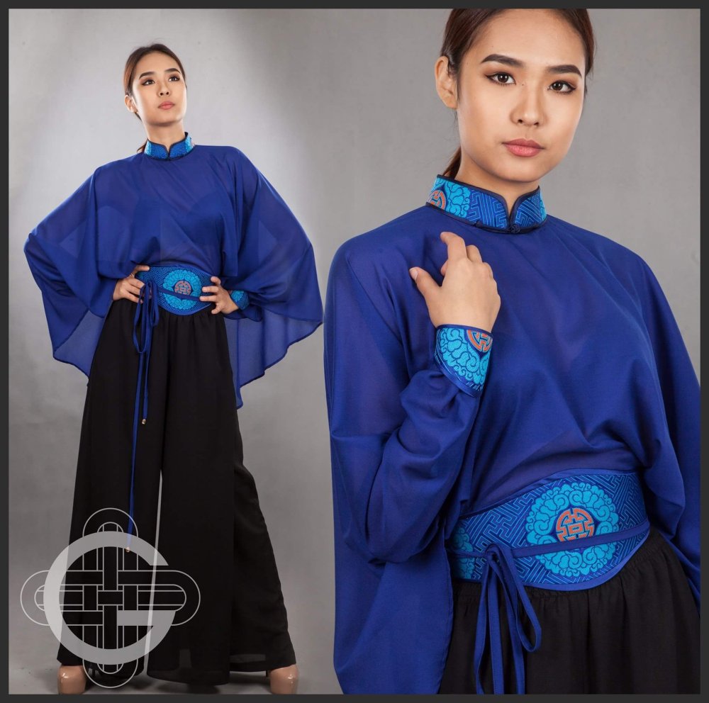 Как свое платье можно обыграть в монгольский стиль