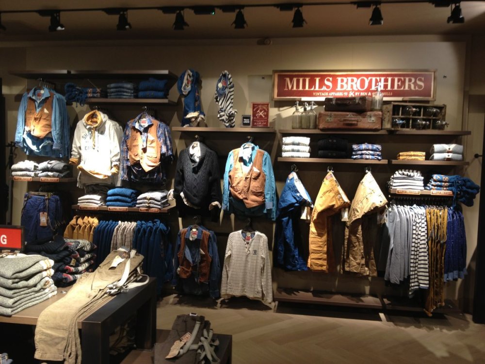 Мужской отдел одежды