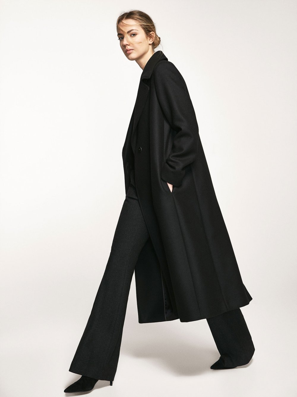 Пальто Массимо дутти бежевое