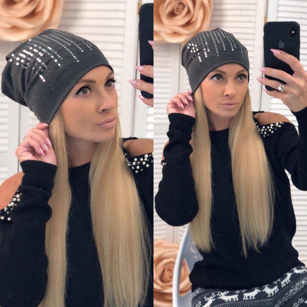 Шапки женские Садовод