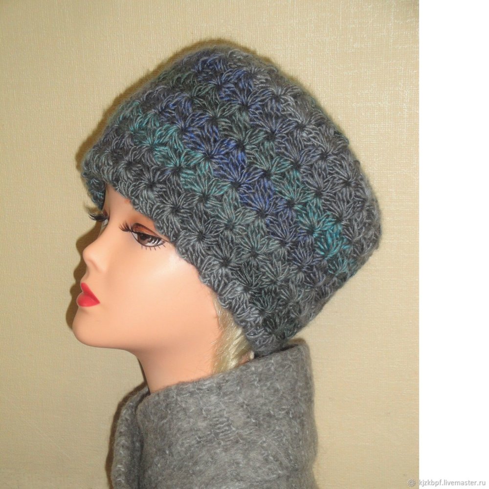 Вязаная кубанка "Иоанна